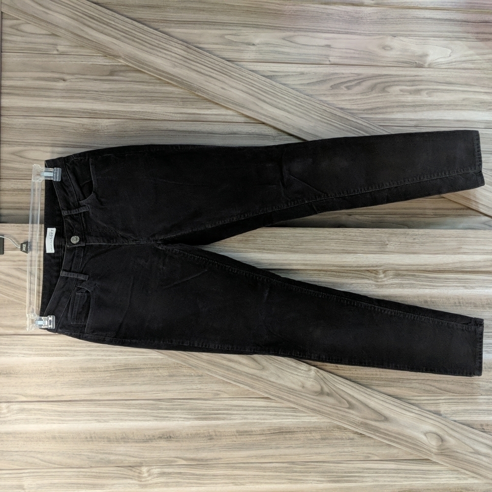 Loft Curvy Skinny Women's Size 0 Corduroy Pants - Dark Gray